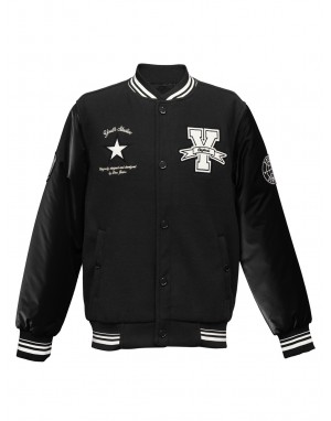 Boys Jacket Sporty Urban Black